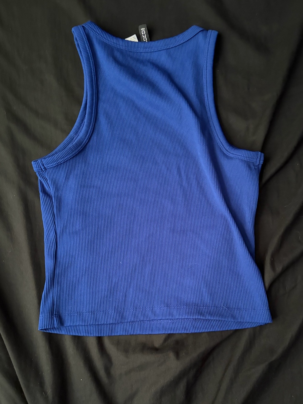 Blue Racerback Tank - Picture 3 of 3